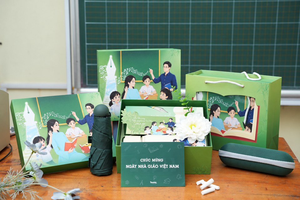 Bộ sưu tập quà tặng Ngày Nhà giáo Việt Nam 20/11 Teamo